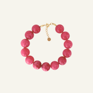 Pink Jade Armbånd